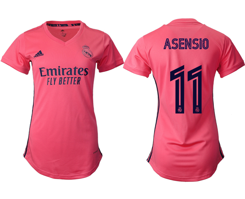 2021 Real Madrid away aaa version women #11 soccer jerseys->women soccer jersey->Women Jersey